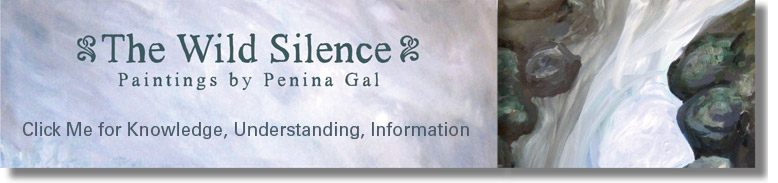 The Wild Silence: Paintings by Penina Gal